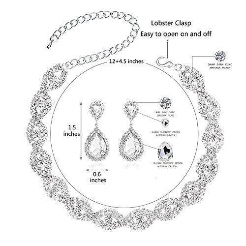 Crystal Rhinestone Jewelry Set (3 Pack) Crystal Rhinestone Jewelry Set (3 Pack)